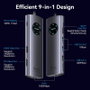 Vention Docking Station USB-C TQUHB 9 en 1 Gris